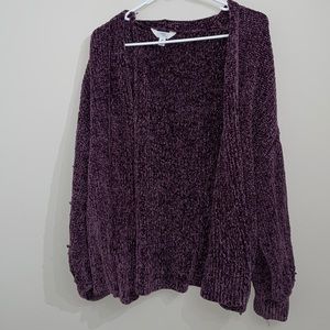 Cardigan, velvet, M